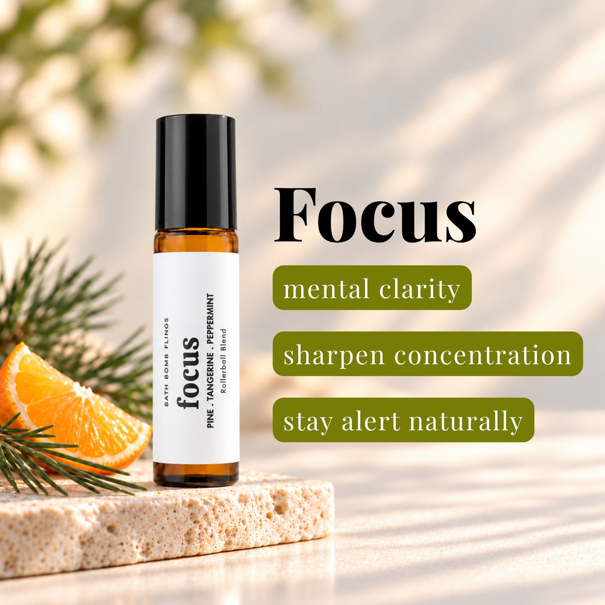 Rollerball Blends with Essential Oil