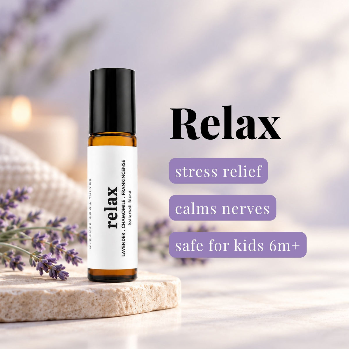 Rollerball Blends with Essential Oil