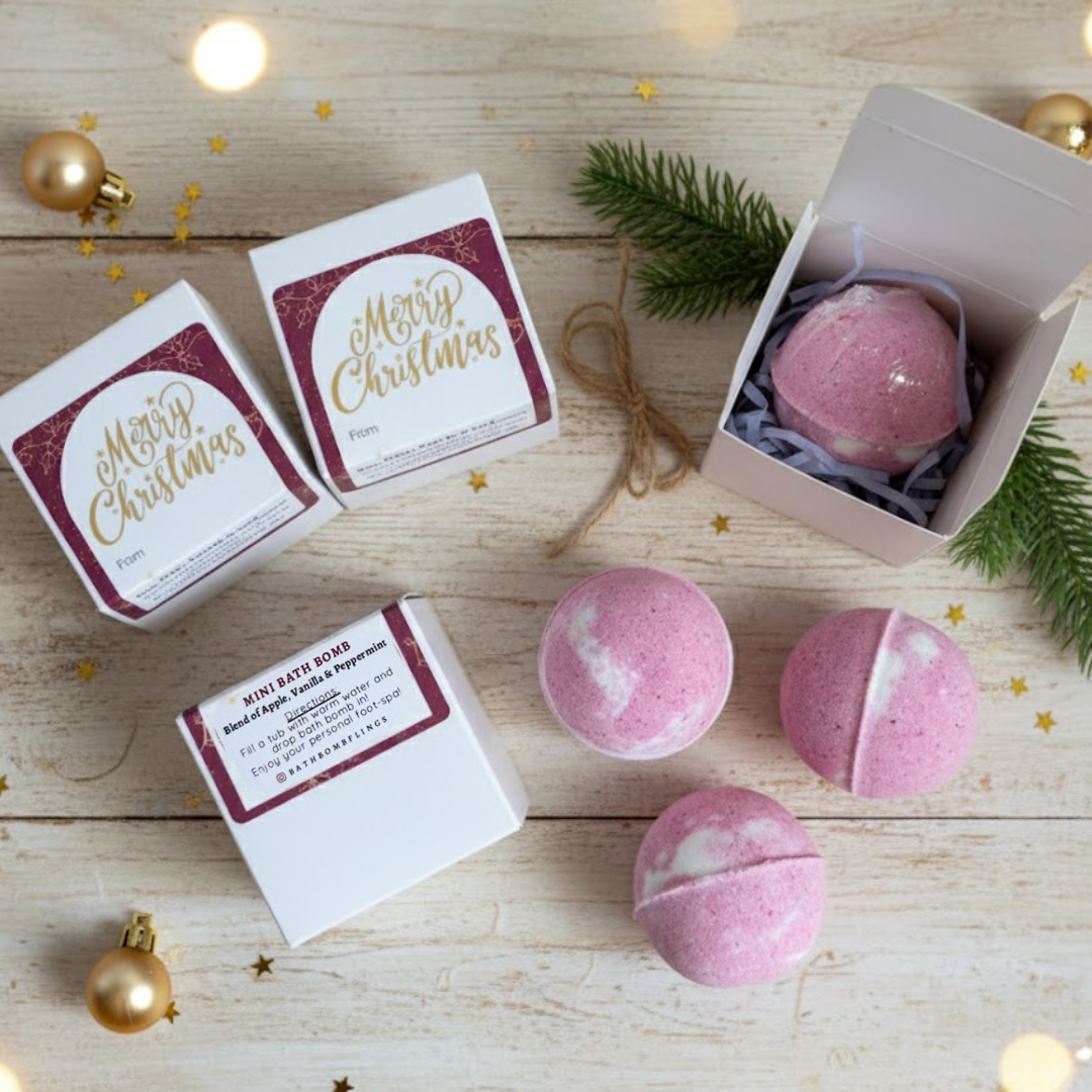 Christmas Mini Bath Bomb