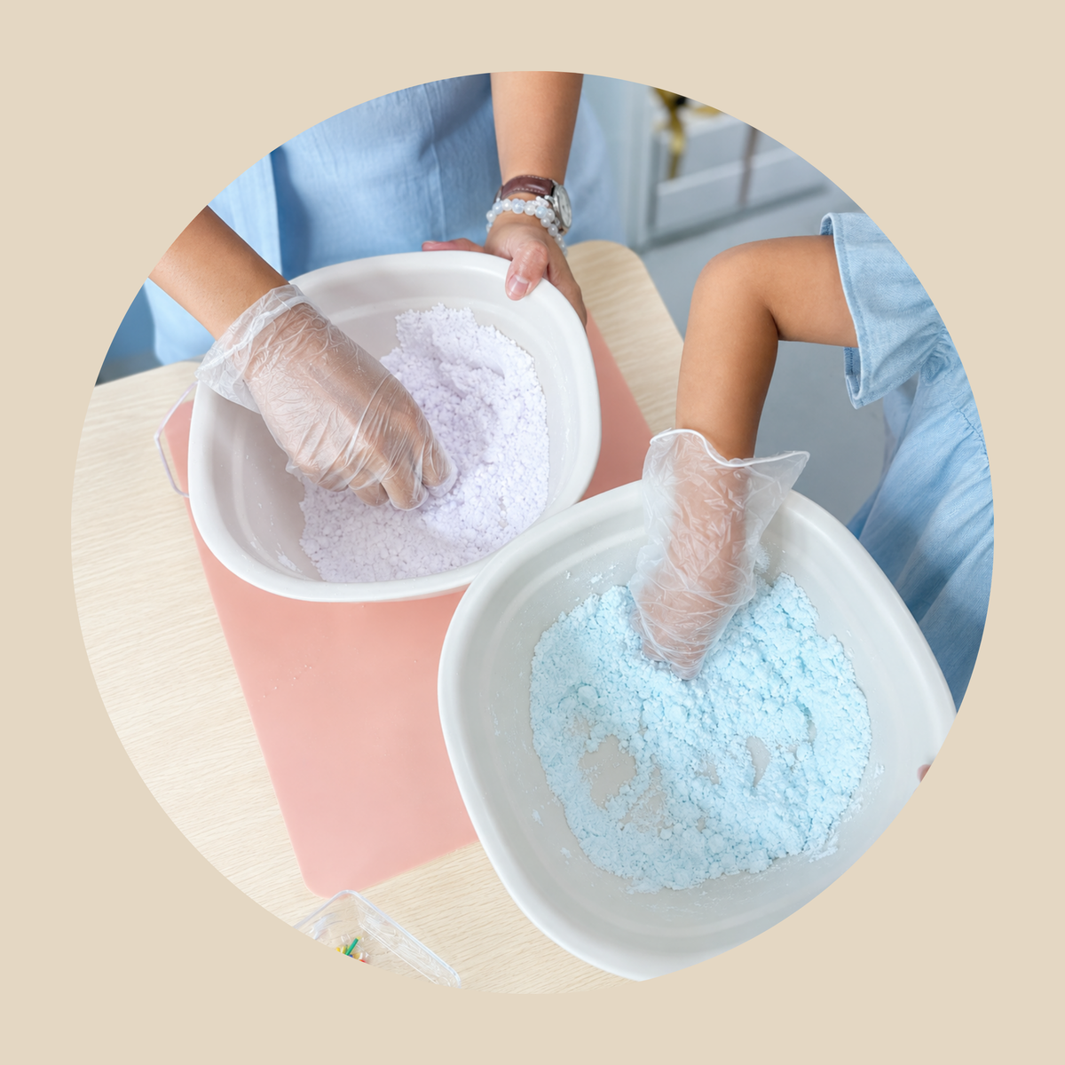 Parent-Child Bath Bomb Making Workshop Singapore | Small Group, Photos Included