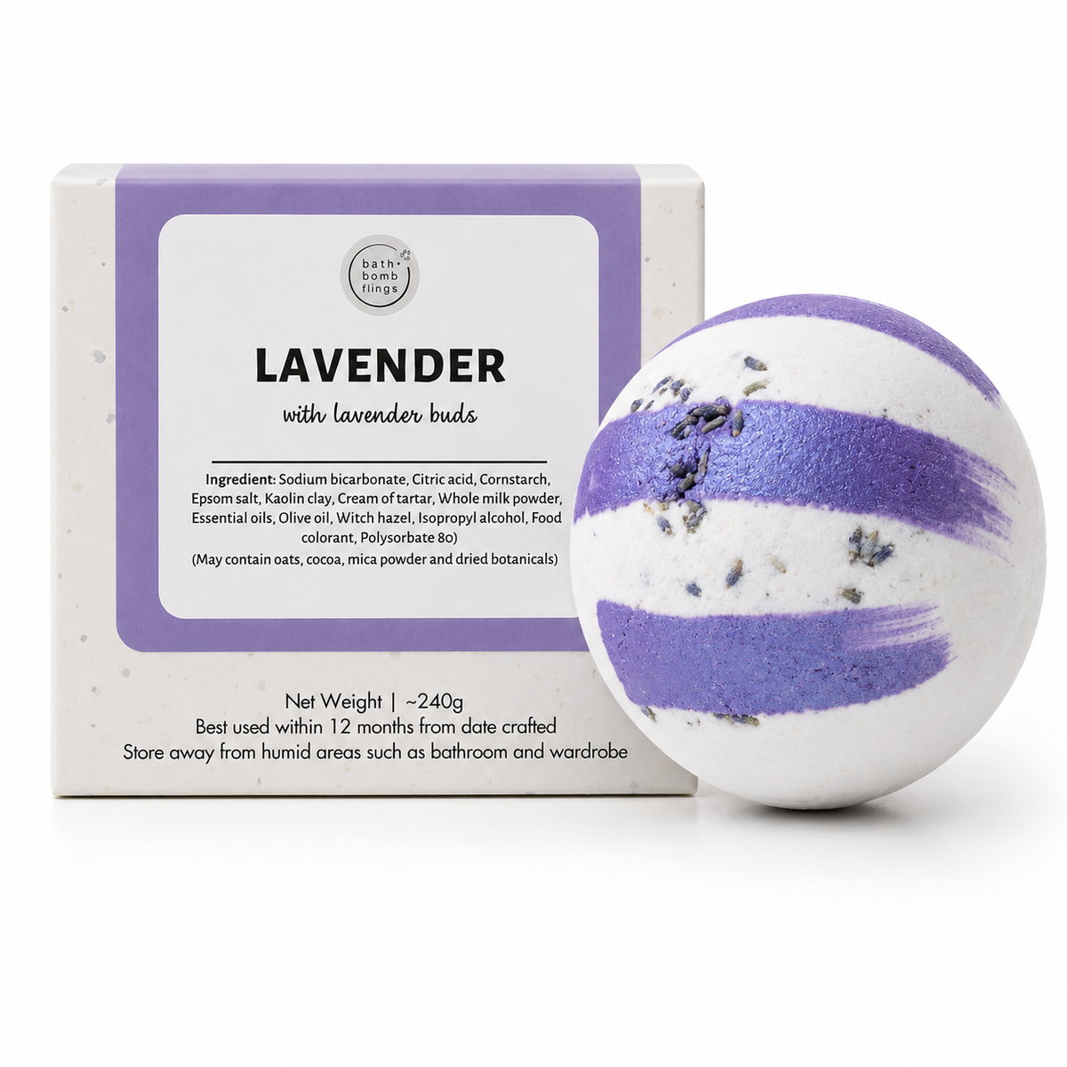 Lavender Bath Bomb