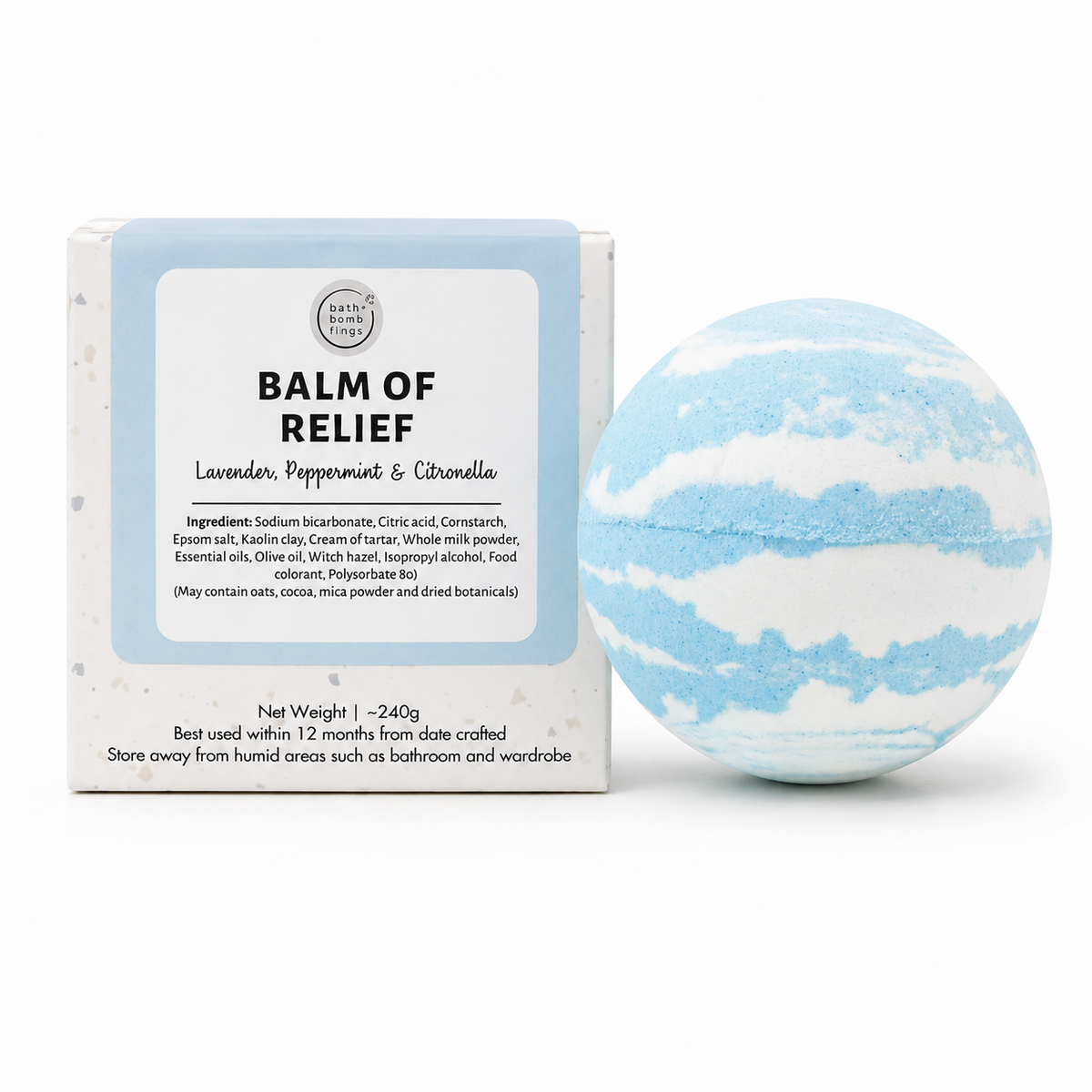 Balm of Relief Bath Bomb
