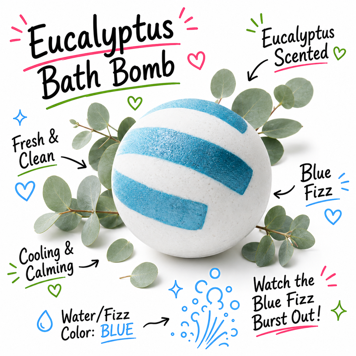 Eucalyptus Bath Bomb