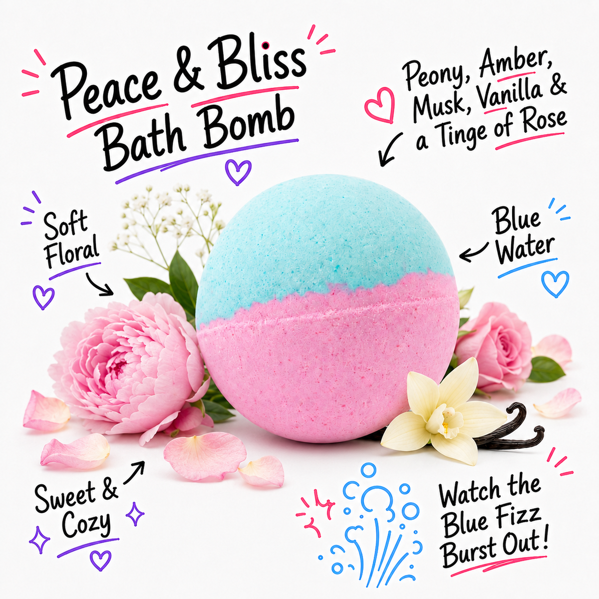 Peace & Bliss Bath Bomb