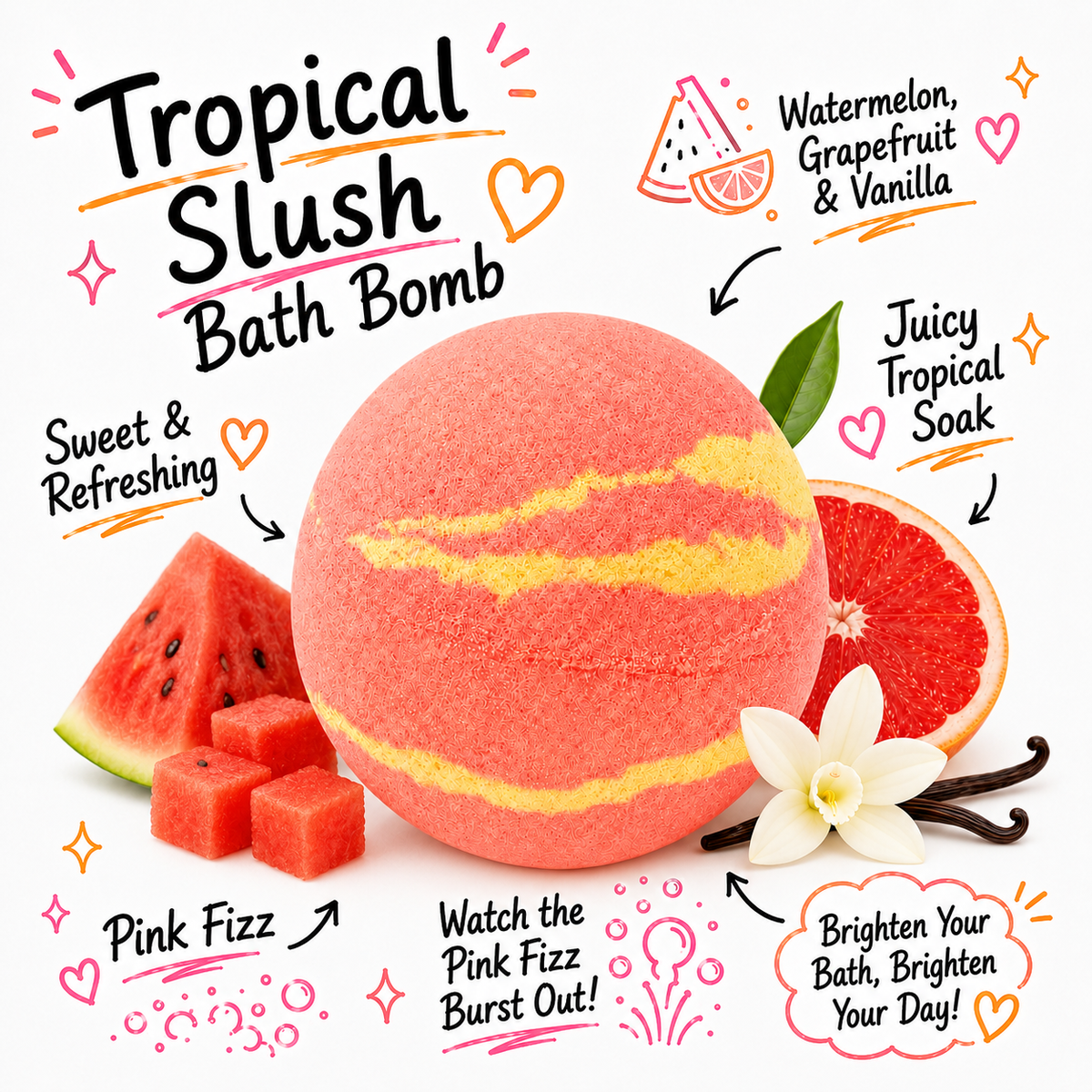 Tropical Slush Bath Bomb