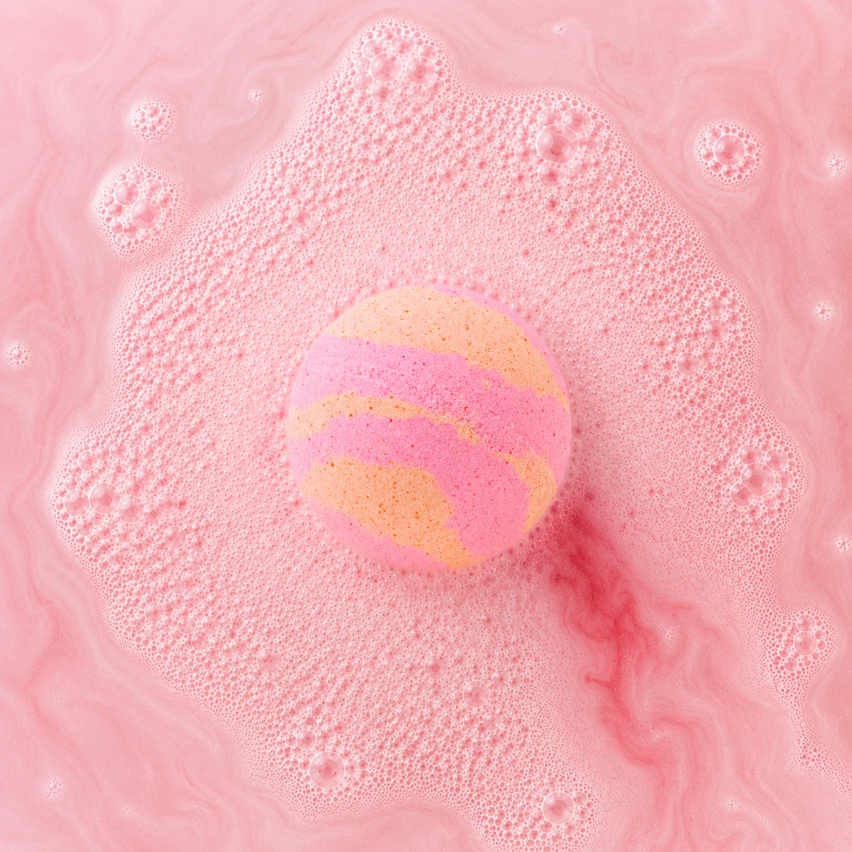 Strawberry Lollipop Bath Bomb