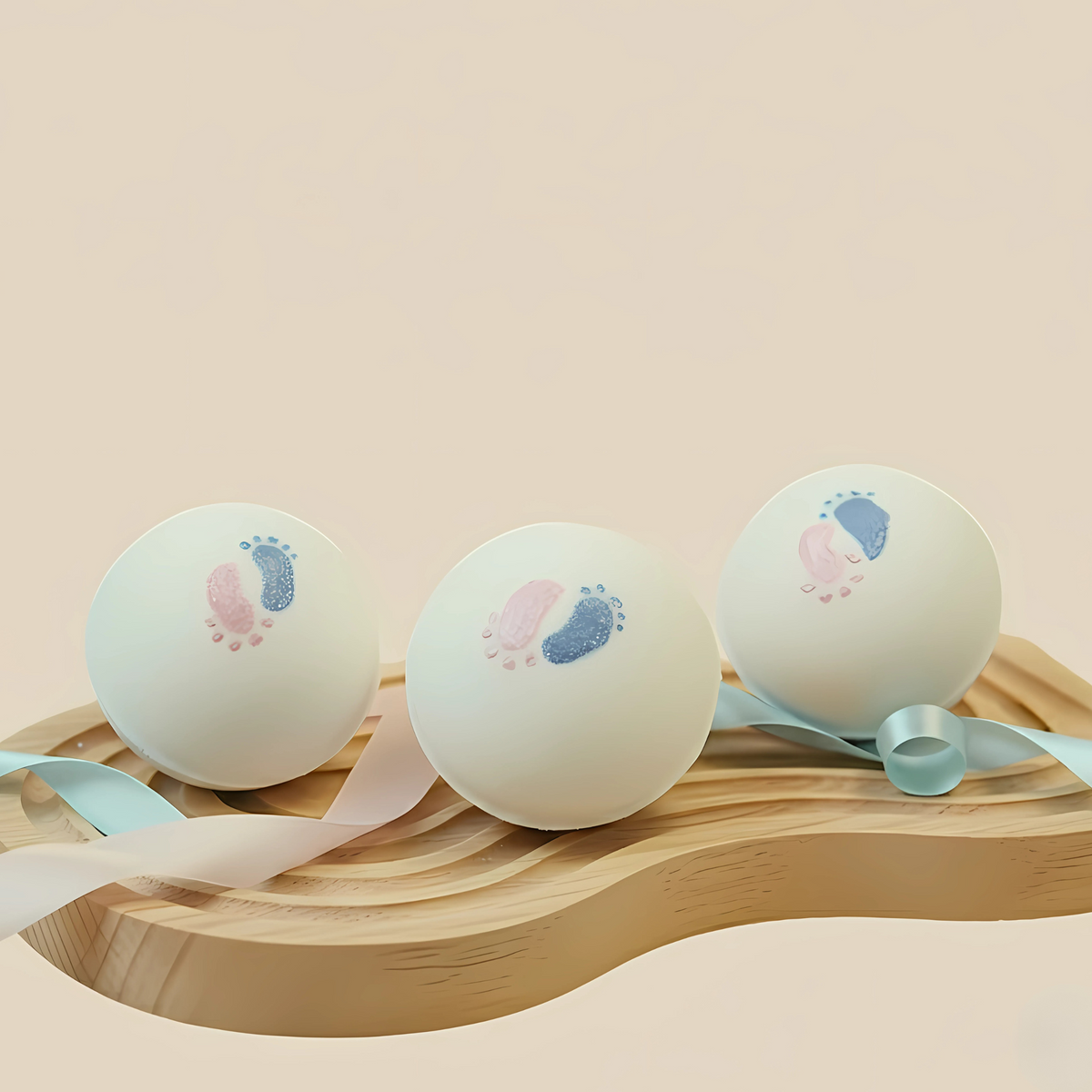 Gender Reveal Bath Bomb Set