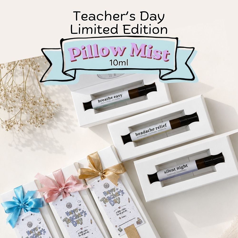 Teacher's Day limited edition pillow mist 10ml in three scents