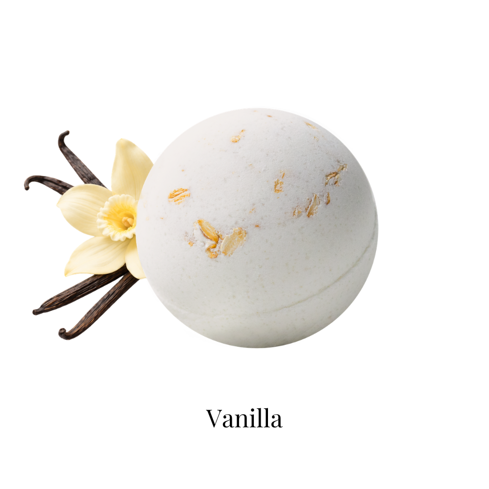 Oat & Vanilla Bath Bomb