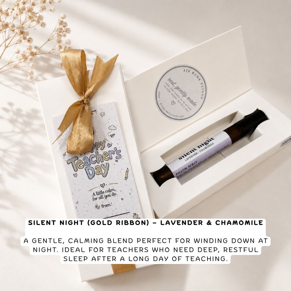 Silent Night pillow mist: lavender and chamomile for restful sleep
