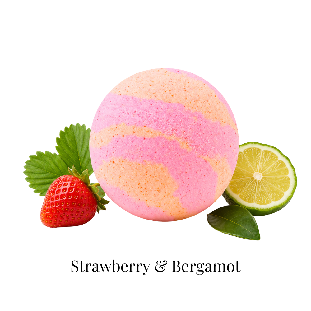 Strawberry Lollipop Bath Bomb