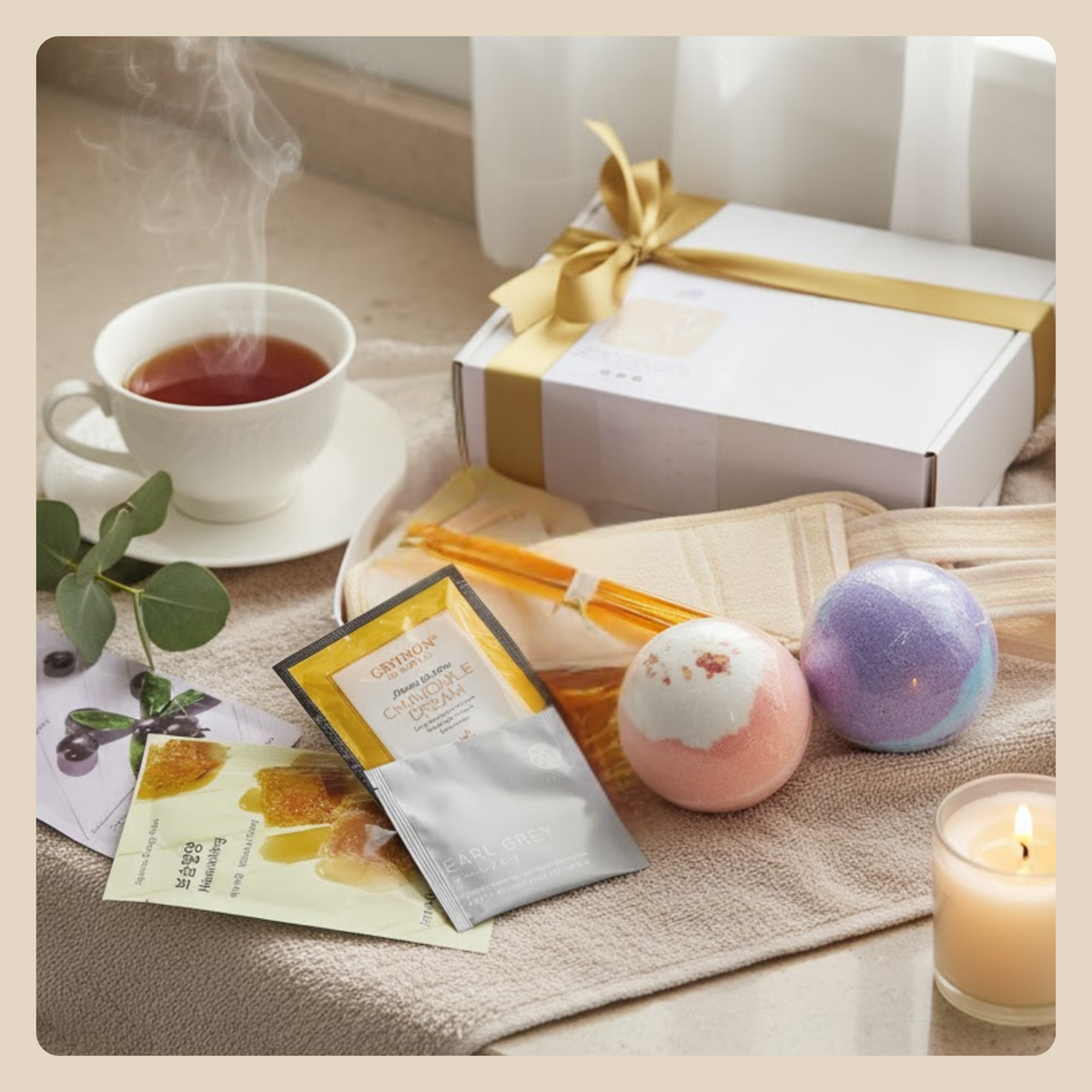 Pamper Yourself Spa Gift Box - Self Care Package