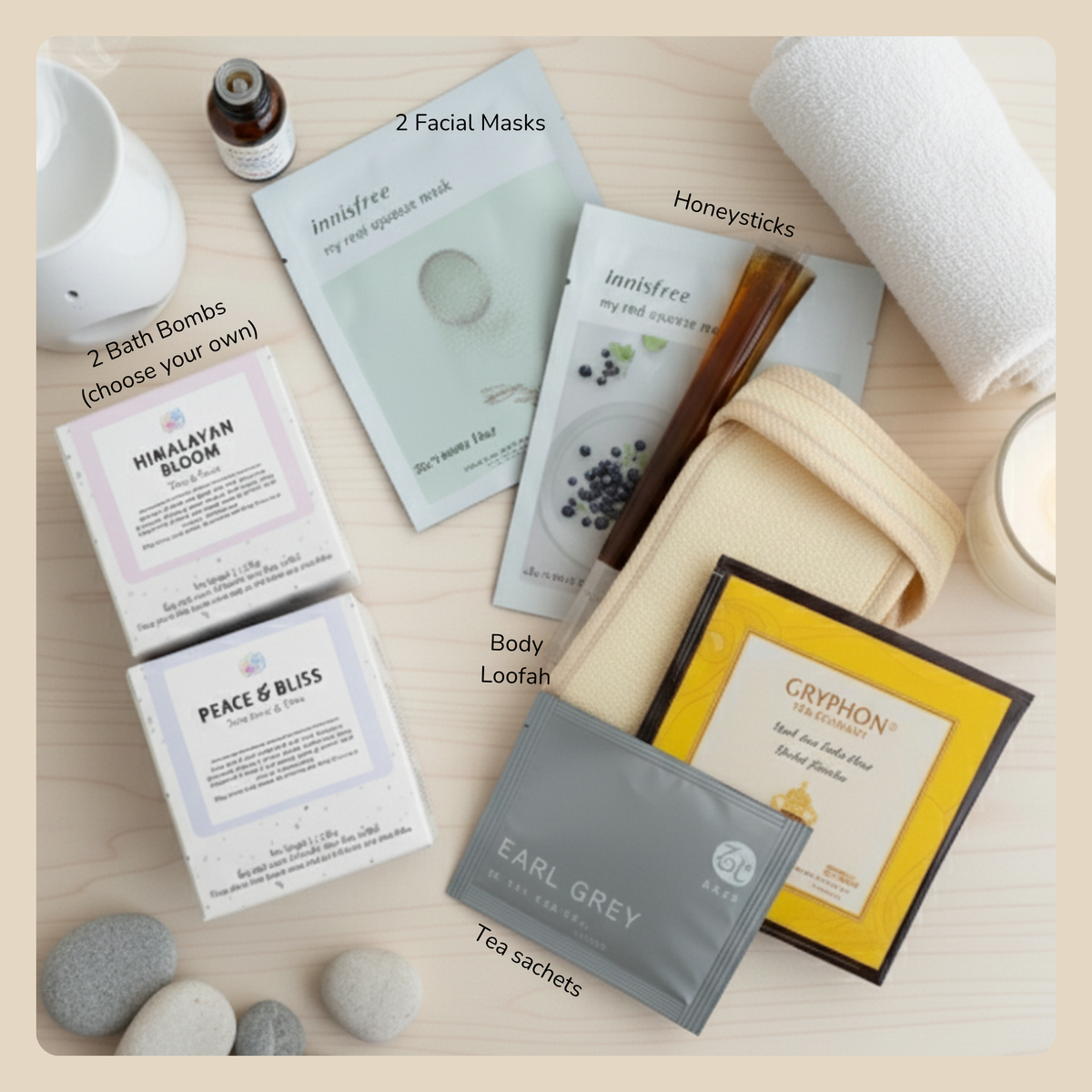 Pamper Yourself Spa Gift Box - Self Care Package