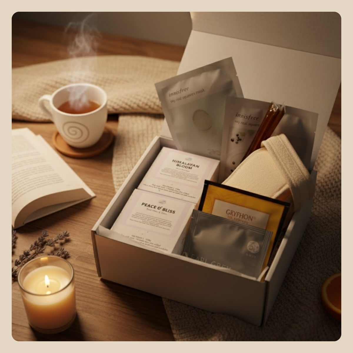 Pamper Yourself Spa Gift Box - Self Care Package