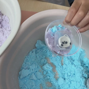 Hiding a Toy in a Bath Bomb