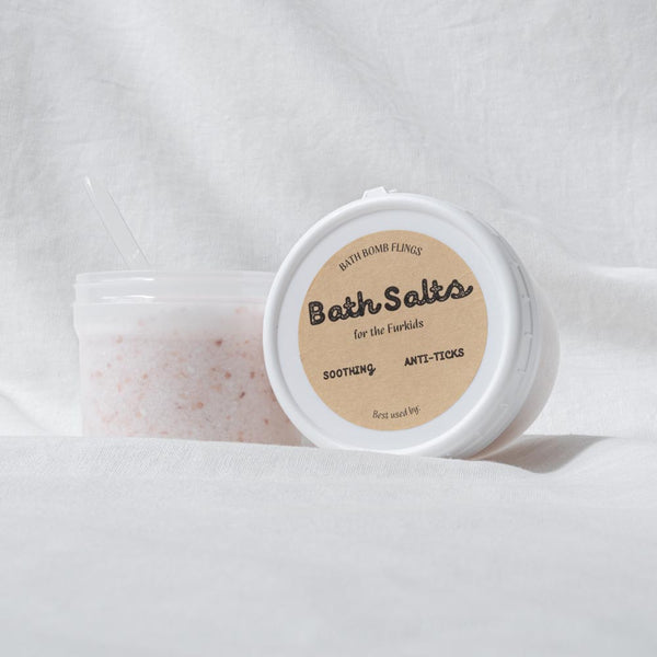 Natural Bath Salt Made for Dogs Doggo Bath Salt Dog Spa